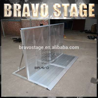 Bravo Stage Aluminum Cam Lock Crowd Barrier